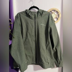 Eddie Bauer 2XL Gray light weight  jacket